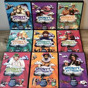 Monty Python's Flying Circus 9 DVD Lot Collection Pics of Content for Each Humor